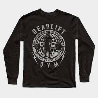 "Deadlift Gym" Long Sleeve T-Shirt